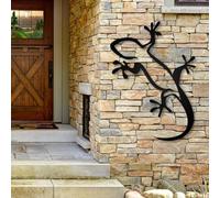 Metal Artwork For Wall Decor Black Fairy Conch Art Decor Hanging Western Rustic Forest Elk Sculptures Decor for Living Room Bedroom Home Kitchen Garden