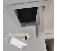 Metal Attic Access Door & Inspection Hatch for Drywall, Ceiling & Wall, Multi-Size Vent Plumbing Access Panel (22x30inch/550x760mm)(8x8inch/200x200mm)