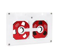 Metal Audio Cassette Tape, 50 Min Dual-Sided