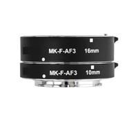Metal Auto Focus Macro Extension Tube Adapter Ring, For Fujifilm X-T4 X-T3 X-T2 X-T1 X-T30 X-T20 X-T10 X-PRO3 X-PRO2 X-A10