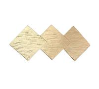 Metal Automatic French Barrette Large Hair Clip Pin Ponytail Holders Golden 6.6 cm