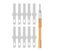 Metal Awl Tools - Phone Repair Glue Remover - Precision Non-slip Handle for Cover Removal and Opening | for Computer Glass Screen and Watch