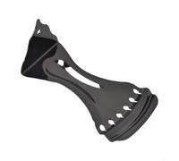 Metal Back Piece Bridge Saddle for Resonator Guitars Suitable for Dobro and For Vintage For Jazz Guitar Parts Replacement (Black)