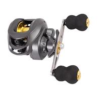 Metal Baitcasting Reels Crank Handle Water Wheel High Speed 7.2: 1 10Kg Waterproof Cast Drum Fishing Machine Waterproof Sea Saltwater Long Throws Fish