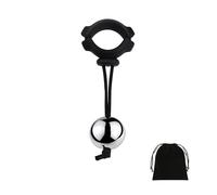 Metal Ball Penis Weight Stretcher Penis Trainers Silicone Cock Ring Scrotal Penis Exerciser Penile Pendant Hanger Penis Extender Chastity Device Male Sex Toys