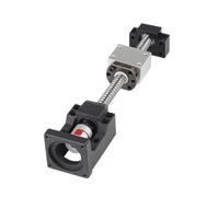 Metal ball screw nut 200-1200mm C7 Ball Screw Kit SFU2010 With Nut+BF15+HM15-57+DSG20H+Coupler(1000mm)