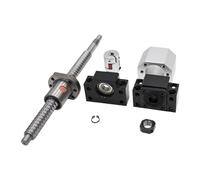Metal ball screw nut 300-1000mm SFU2510 Ball Screw C7 + BKBF20 End Support And DSG25H Nut Housing For Printers(900mm)