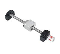 Metal ball screw nut Rolled Ball Screw SFU1605 300-1200mm With Nut BKBF12 End Support(1150mm)
