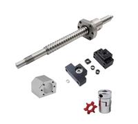Metal ball screw nut SFU1204 Ball Screw Length 100-950mm Nut+BKBF10+Coupling(450mm)