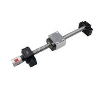 Metal ball screw nut SFU1605 Ball Screw C7 End Machined 250-1000mm+BKBF12 +Coupler(600mm)