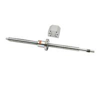 Metal ball screw nut SFU1605 C7 Rolled Ball Screw 300-1200mm Nut Housing Rotary Axis(1000mm)