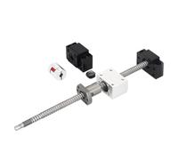 Metal ball screw nut SFU3205 300-1150mm Ball Screw+BKBF25+Nut Housing+Coupler CNC Parts(600mm)