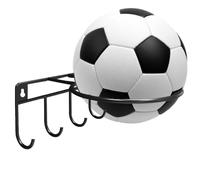 Metal Ball Storage Display Metal Wall Mount Storage Rack Holder Hooks