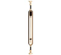 Metal Balusters for Staircase-1 3 5 9 Pack, Black Deck Banister Spindles Column for Balcony Corridor, Metal Solid Stair Railing Post, Industrial Staircase Guardrail(1 Pack)