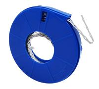 Metal Band, CTRICALVER Metal Galvanized Fixing Strap, 12 mm(Width) x 0.7mm (Thick) x 1 Rolls 10M Metal Strapping, Galvanised Fixing Banding with Perforated