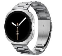 Metal Bands Compatible with Samsung Galaxy Watch 8 40mm 44mm/Watch 8 Classic 46mm Band for Men Women, Stainless Steel Luxury Link Bracelet Adjustable Replacement Strap for Galaxy Watch 8 Series