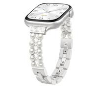 Metal Bands for Apple Watch Band 40mm 38mm 41mm 42mm 44mm 45mm 46mm iWatch Band Women Men, Solid Stainless Steel Replacement Band for Apple Watch Series 11 10 9 8 7 6 5 4 3 SE 3/2nd Ultra/3/2 49mm