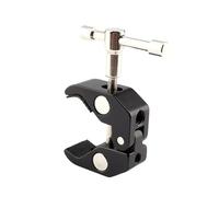 Metal Bar Clamp Super C Clamps DSLR Rig LCD Monitor Studio Light Crab Pliers Clip T-Track