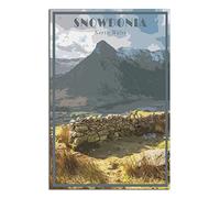 Metal Bar Signs Tin Plaque Vintage Style Snowdonia North Wales Ideal for Pub shed Bar Office Man Cave Home Bedroom Dining Room Kitchen Gift 30x40CM
