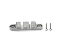 Metal Bass String Retainer Quick Installation For 2/3/4 Strings Practical Design Enhances Tone Sustains And Playability Bass String Holder