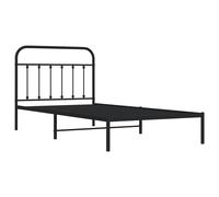 Metal Bed Frame Bedroom Bed Base Bedstead Metal Matress Foundation vidaXL