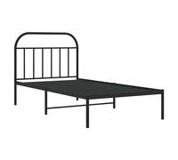 Metal Bed Frame Bedroom Bed Base Bedstead Metal Matress Foundation vidaXL