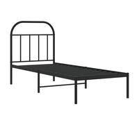 Metal Bed Frame Bedroom Bed Base Bedstead Metal Matress Foundation vidaXL