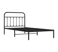 Metal Bed Frame Bedroom Bed Base Bedstead Metal Matress Foundation vidaXL