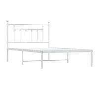 Metal Bed Frame Bedroom Bed Base Bedstead Metal Matress Foundation vidaXL [EEK: unknown]
