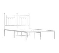 Metal Bed Frame Bedroom Bed Base Bedstead Metal Matress Foundation vidaXL [EEK: unknown]