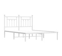 Metal Bed Frame Bedroom Bed Base Bedstead Metal Matress Foundation vidaXL [EEK: unknown]