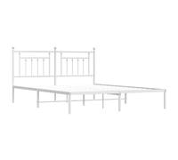 Metal Bed Frame Bedroom Bed Base Bedstead Metal Matress Foundation vidaXL [EEK: unknown]
