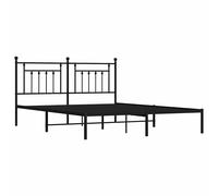 Metal Bed Frame Bedroom Bed Base Bedstead Metal Matress Foundation vidaXL [EEK: unknown]
