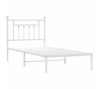 Metal Bed Frame Bedroom Bed Base Bedstead Metal Matress Foundation vidaXL [EEK: unknown]