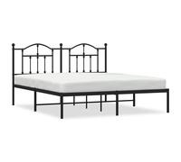 Metal Bed Frame Bedroom Platform Bed Base Bedstead Mattress Foundation vidaXL