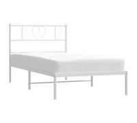 Metal Bed Frame Bedroom Platform Bed Base Bedstead Mattress Foundation vidaXL