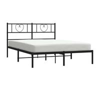 Metal Bed Frame Bedroom Platform Bed Base Bedstead Mattress Foundation vidaXL