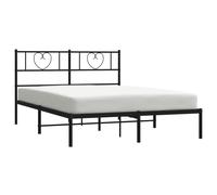 Metal Bed Frame Bedroom Platform Bed Base Bedstead Mattress Foundation vidaXL