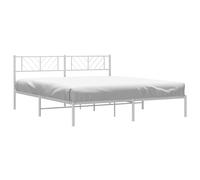 Metal Bed Frame Bedroom Platform Bed Base Bedstead Mattress Foundation vidaXL