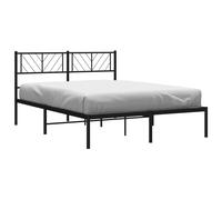 Metal Bed Frame Bedroom Platform Bed Base Bedstead Mattress Foundation vidaXL