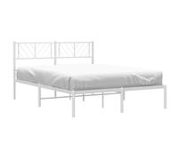 Metal Bed Frame Bedroom Platform Bed Base Bedstead Mattress Foundation vidaXL