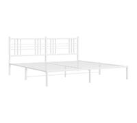 Metal Bed Frame Home Bedroom Bed Base Bedstead Mattress Foundation vidaXL