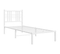 Metal Bed Frame Home Bedroom Bed Base Bedstead Mattress Foundation vidaXL