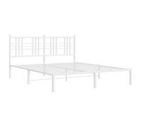 Metal Bed Frame Home Bedroom Bed Base Bedstead Mattress Foundation vidaXL