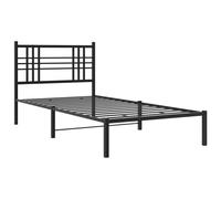 Metal Bed Frame Home Bedroom Bed Base Bedstead Mattress Foundation vidaXL