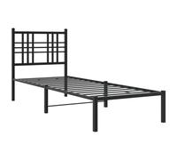 Metal Bed Frame Home Bedroom Bed Base Bedstead Mattress Foundation vidaXL