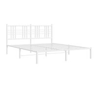 Metal Bed Frame Home Bedroom Bed Base Bedstead Mattress Foundation vidaXL