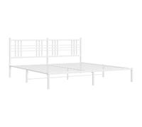 Metal Bed Frame Home Bedroom Bed Base Bedstead Mattress Foundation vidaXL