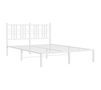 Metal Bed Frame Home Bedroom Bed Base Bedstead Mattress Foundation vidaXL