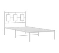 Metal Bed Frame Home Bedroom Bed Base Bedstead Mattress Foundation vidaXL